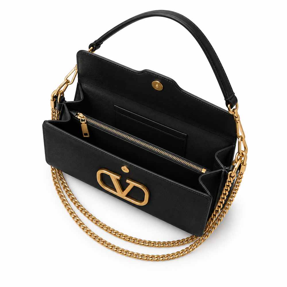 Valentino VLogo Chain Shoulder Bag