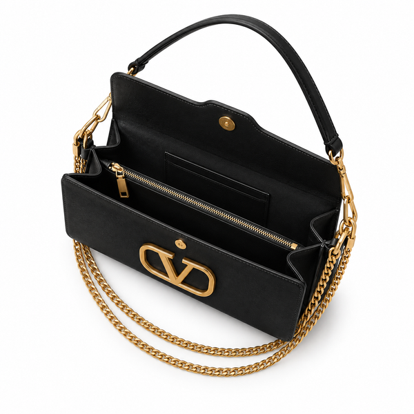 Valentino VLogo Chain Shoulder Bag