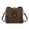 Fendi Brown Monogram Crossbody Bag