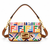 Fendi Multicolor Embroidered Shoulder Bag