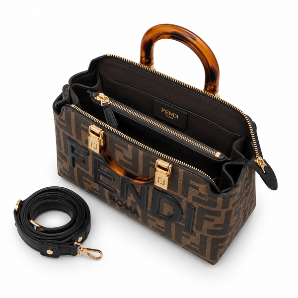 Fendi FF Monogram Top-Handle Bag