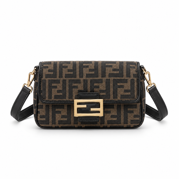 Fendi FF Monogram Shoulder Bag