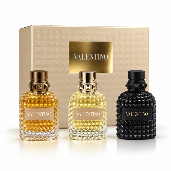 VALENTINO Born in Roma 3-Piece Fragrance Gift Set – The Gold, Extra-Dose & Yellow Dream
