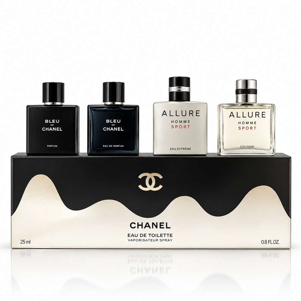 CHANEL Bleu de Chanel & Allure Homme Sport Fragrance Collection