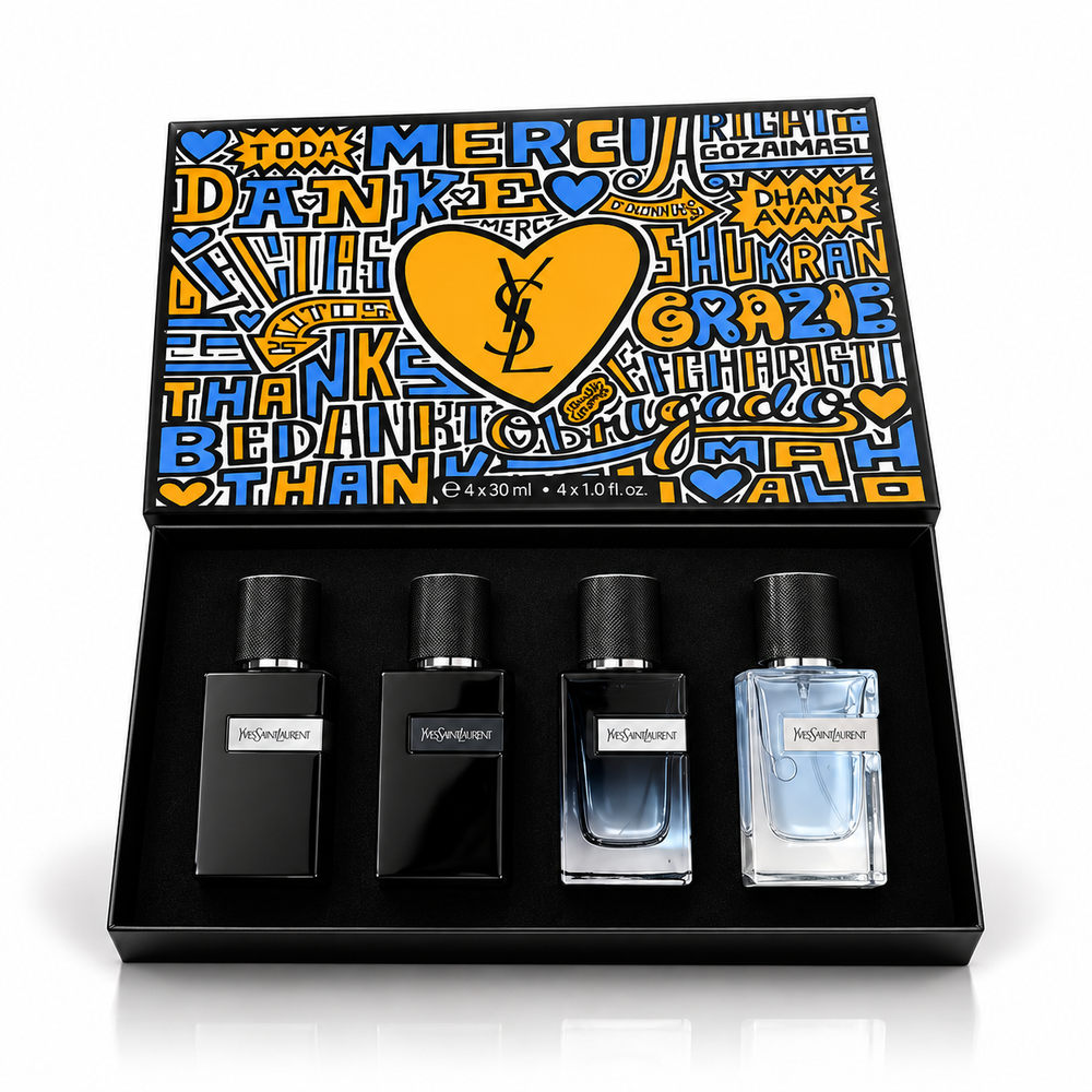 Yves Saint Laurent Men’s Fragrance Collection – 4 × 30 ml
