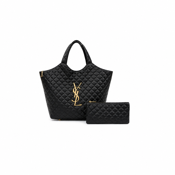 YSL Icare Maxi Quilted Shopping Bag