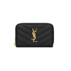 YSL Cassandre Matelassé Coin Card Wallet
