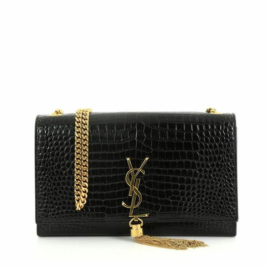YSL Classic Monogram Tassel Crossbody Bag
