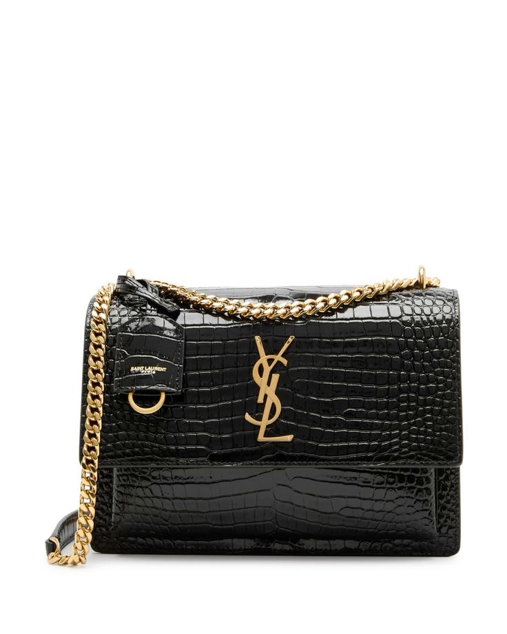 YSL Leather Shoulder Bag