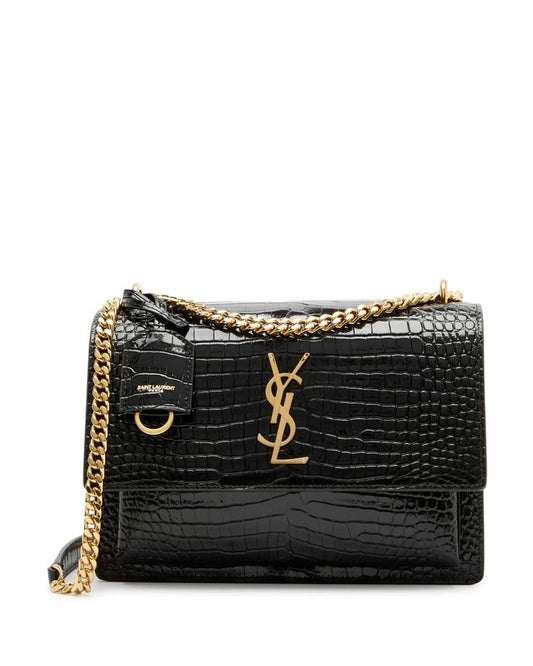 YSL Leather Shoulder Bag