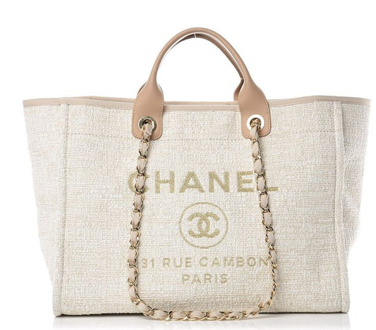 Chanel Quilted Tote Bag